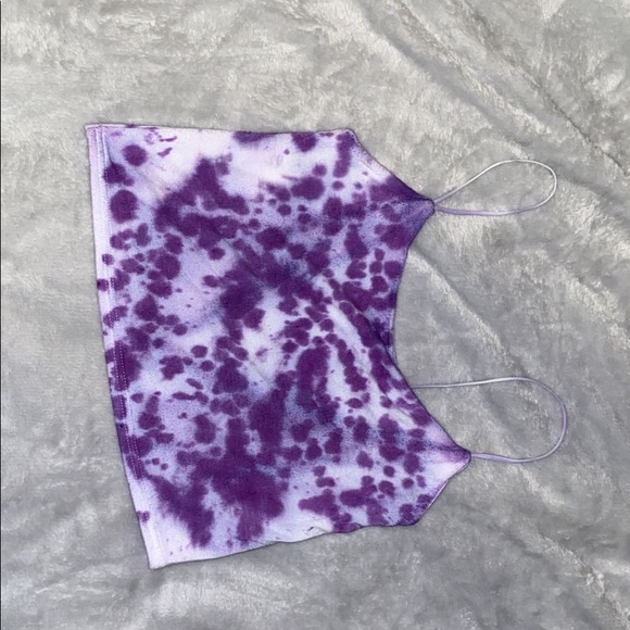 tie dye purple tank - Picture 4 of 4